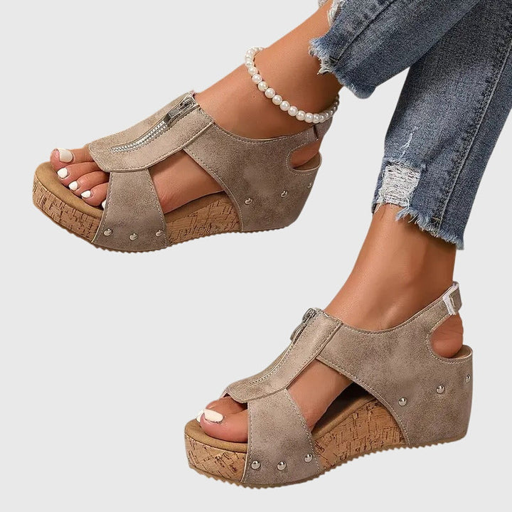 Women's wide fit orthopaedic sandals with arch support for ultimate comfort & pain relief. Casual summer footwear.