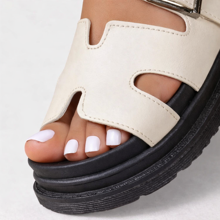 Lightweight, breathable women's orthopaedic sandals, perfect slip-on summer shoes for travel & daily wear.