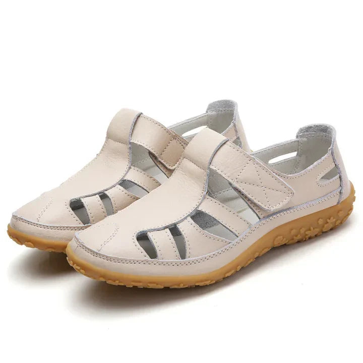 Comfortable women's anti-slip orthopedic sandals, ideal for walking & daily activities.