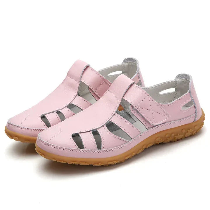 Women's health-focused orthopedic sandals, anti-slip, with arch support for long-lasting comfort.