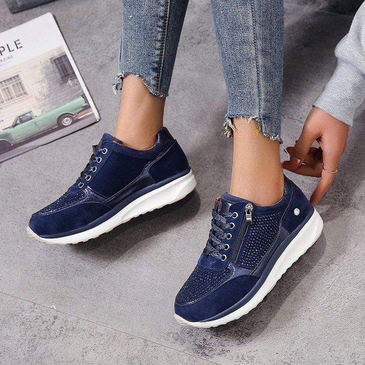 Women's orthopedic casual shoes designed for bunion relief & superior foot comfort with arch support.