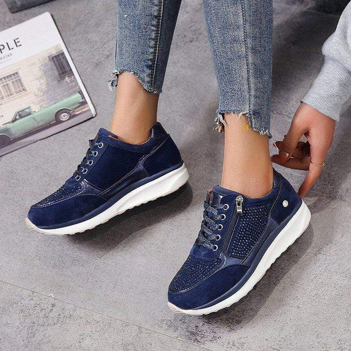 Women's orthopedic casual shoes for bunion relief, comfort, and arch support. Ideal for daily wear.