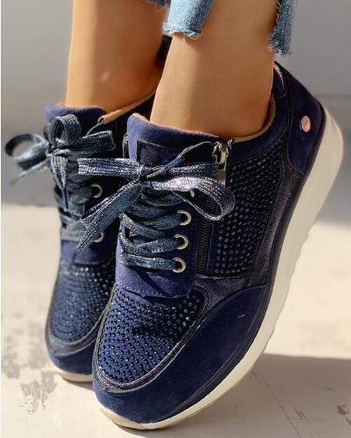 Comfortable women's orthopedic walking shoes with wide toe box for bunion relief & foot pain support.
