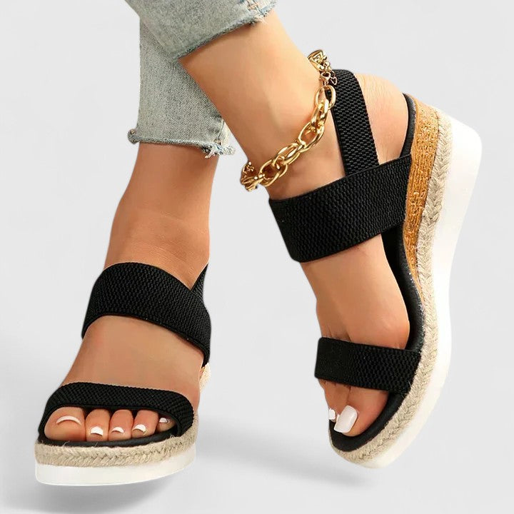 Women's orthopedic sandals with adjustable straps, lightweight design, and all-day comfort support.