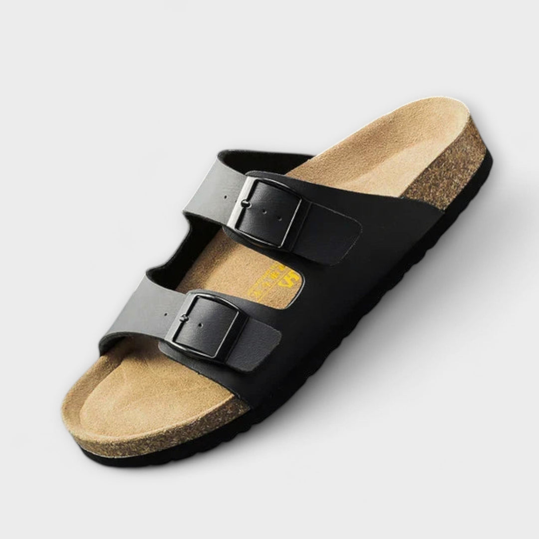 Women's orthopedic comfort sandals for summer, featuring arch support and adjustable straps.