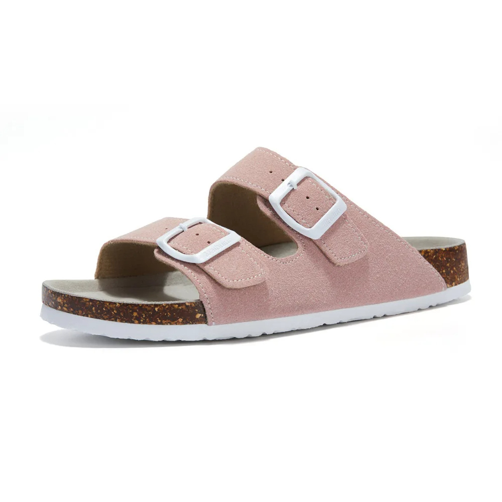 Blue orthopedic arch support sandals for women. Designed for comfort, featuring adjustable straps and a casual summer look.