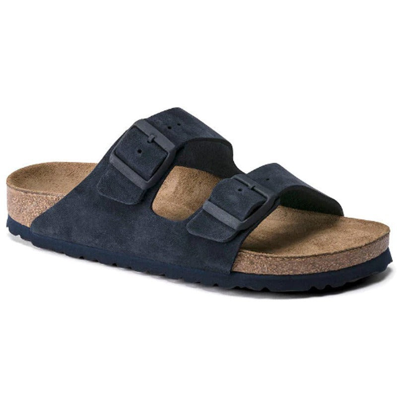 Grey women's comfort footwear: orthopedic sandals with excellent arch support, adjustable straps & lightweight design.
