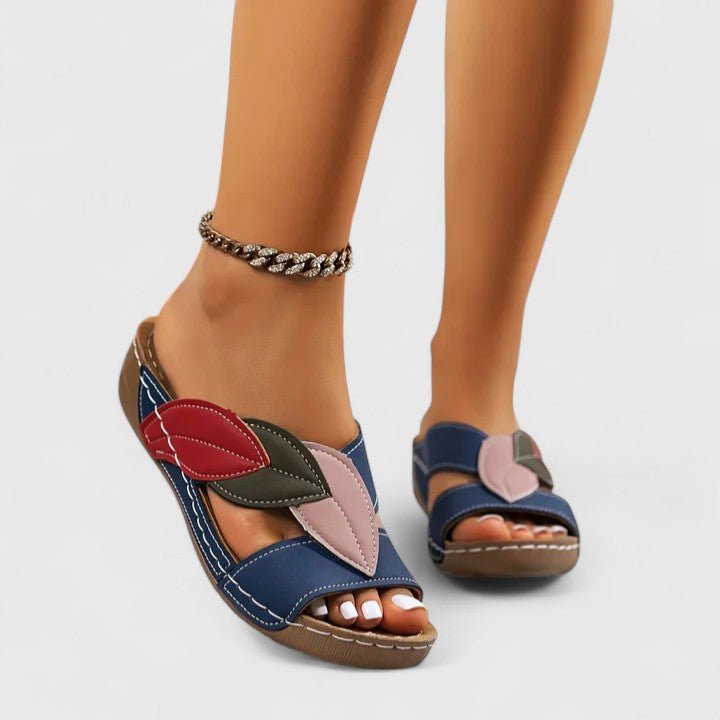 Trendy women's casual sandals with orthopedic features, offering ultimate comfort & foot health support.