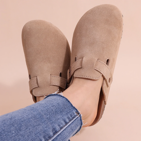 Women's orthopedic comfort slippers, ideal for all-day pain relief, arch support & ultimate comfort.