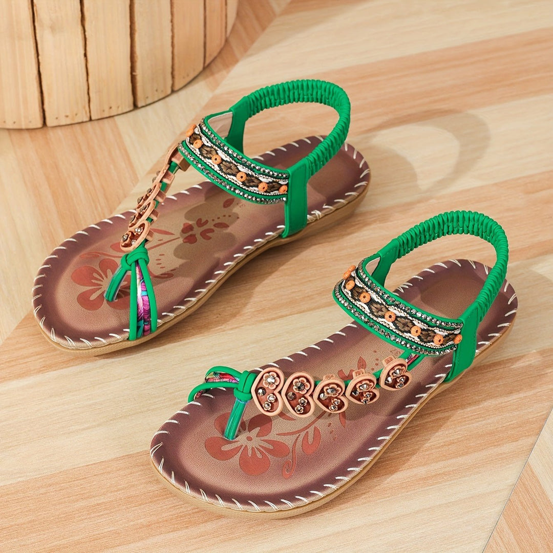 Versatile women's orthopedic flat ankle strap sandals, great for casual wear, comfort, and foot support.