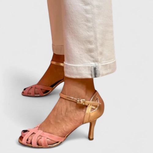 Versatile women's orthopedic heels, perfect for dress or work, featuring cushioned comfort & strong support.