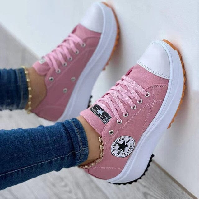 Ergonomic women's walking shoes with shock-absorbing soles, offering ultimate comfort for everyday wear.