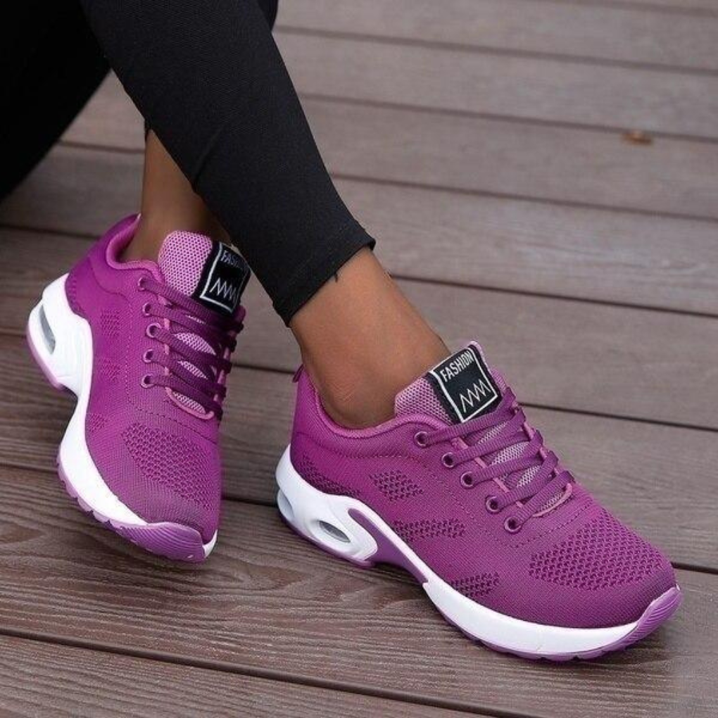 Flexible lightweight women's orthopedic walking shoes for comfortable activewear & everyday use.