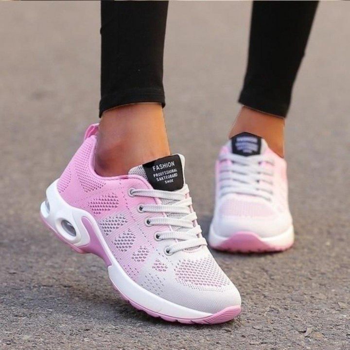 Comfortable women's lightweight active footwear, featuring arch support for pain relief and walking.