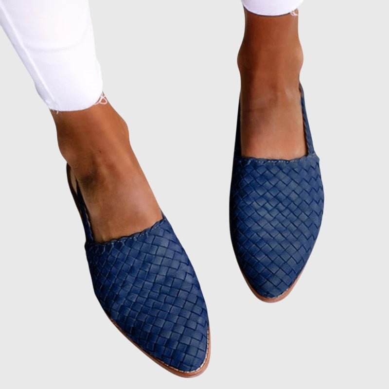 Comfortable women's spring/summer mules with arch support, perfect for daily wear.
