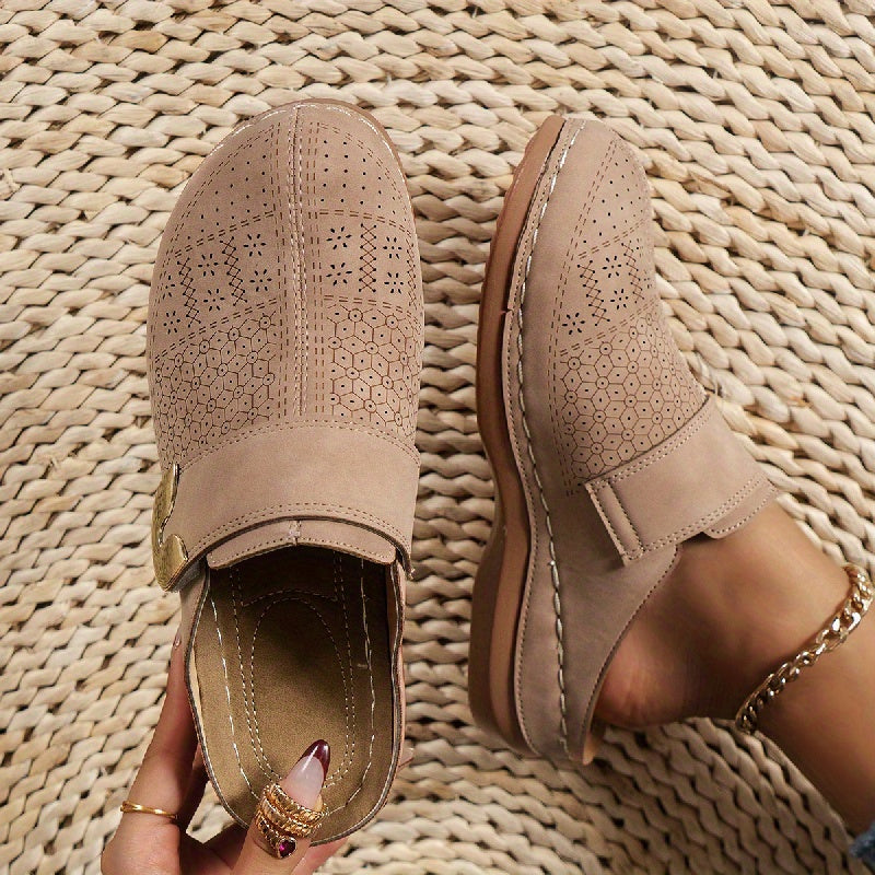 Women's orthopedic slippers with arch support & non-slip grip for healthy, comfortable feet.