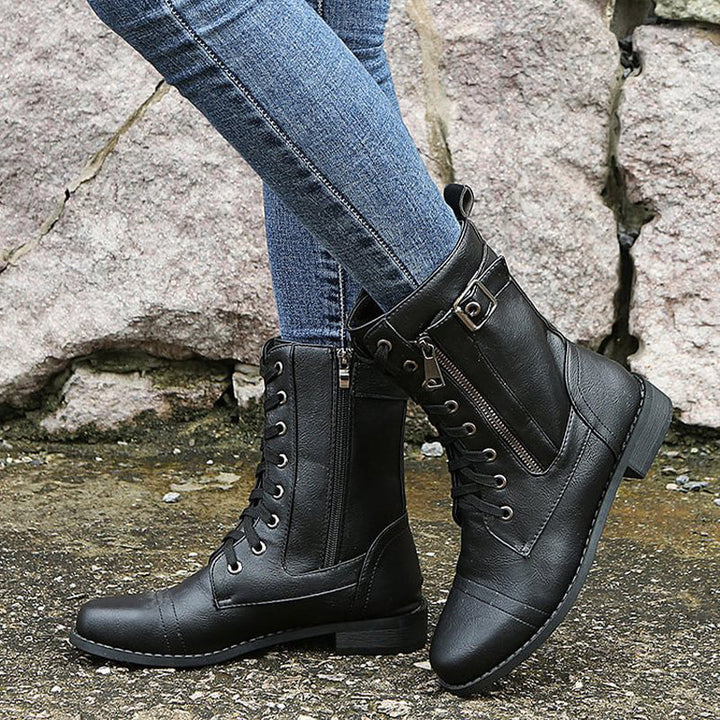 Foot-friendly women's orthopedic side zip boots, designed for ultimate comfort & relief.