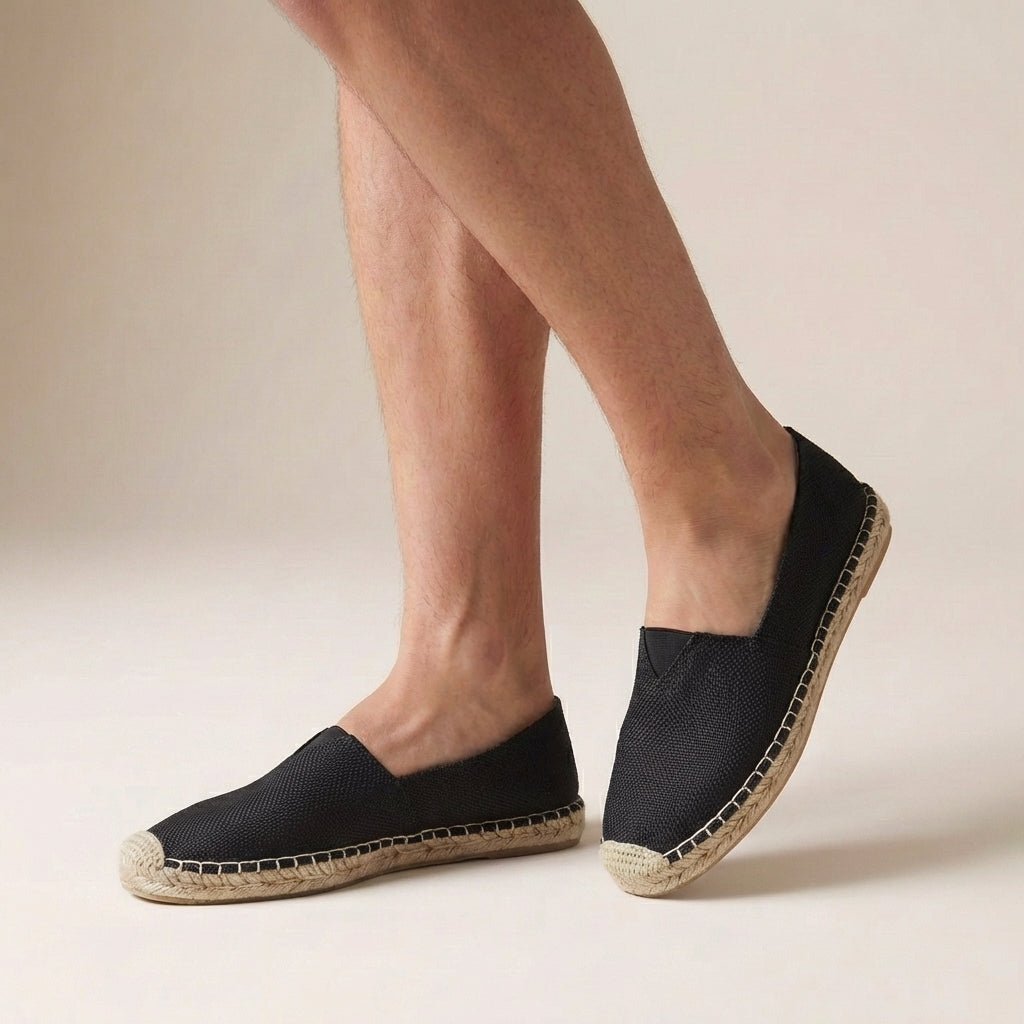 Women's orthopedic slip-on espadrilles for all-day comfort. Supportive casual summer flats.