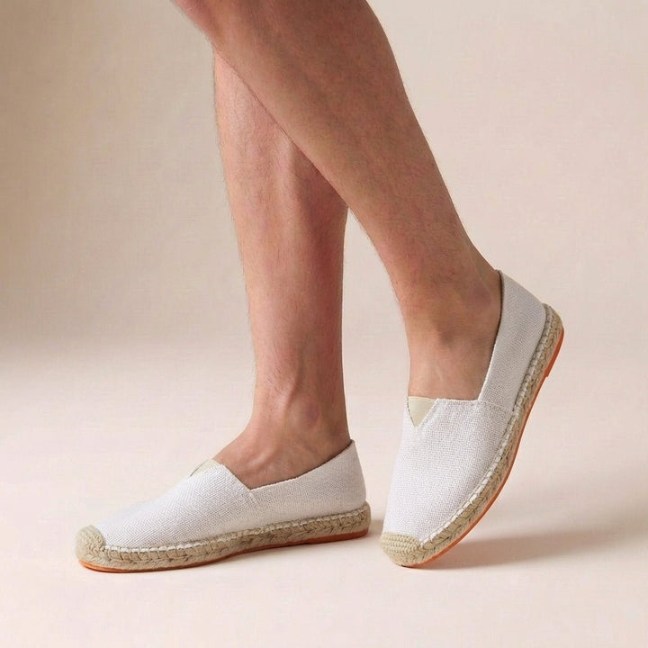 Comfortable women's orthopedic espadrilles. Slip-on design offers easy wear, supportive for walking, casual summer style.