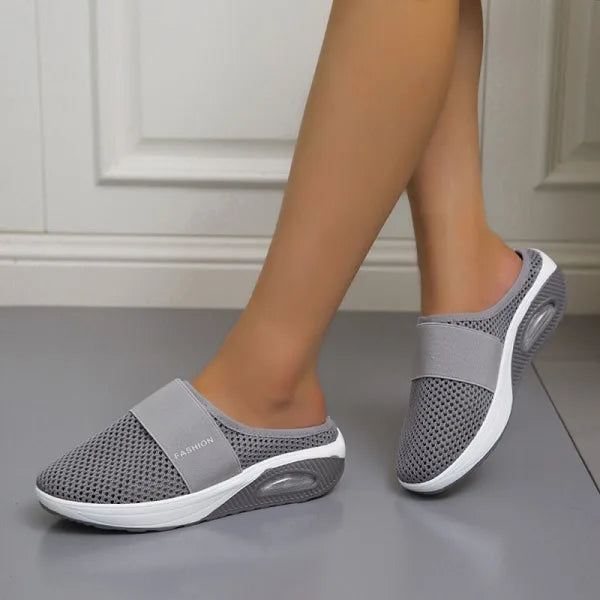 Supportive women's orthopedic sandals, ideal for arch support, breathable summer wear, and foot pain relief.
