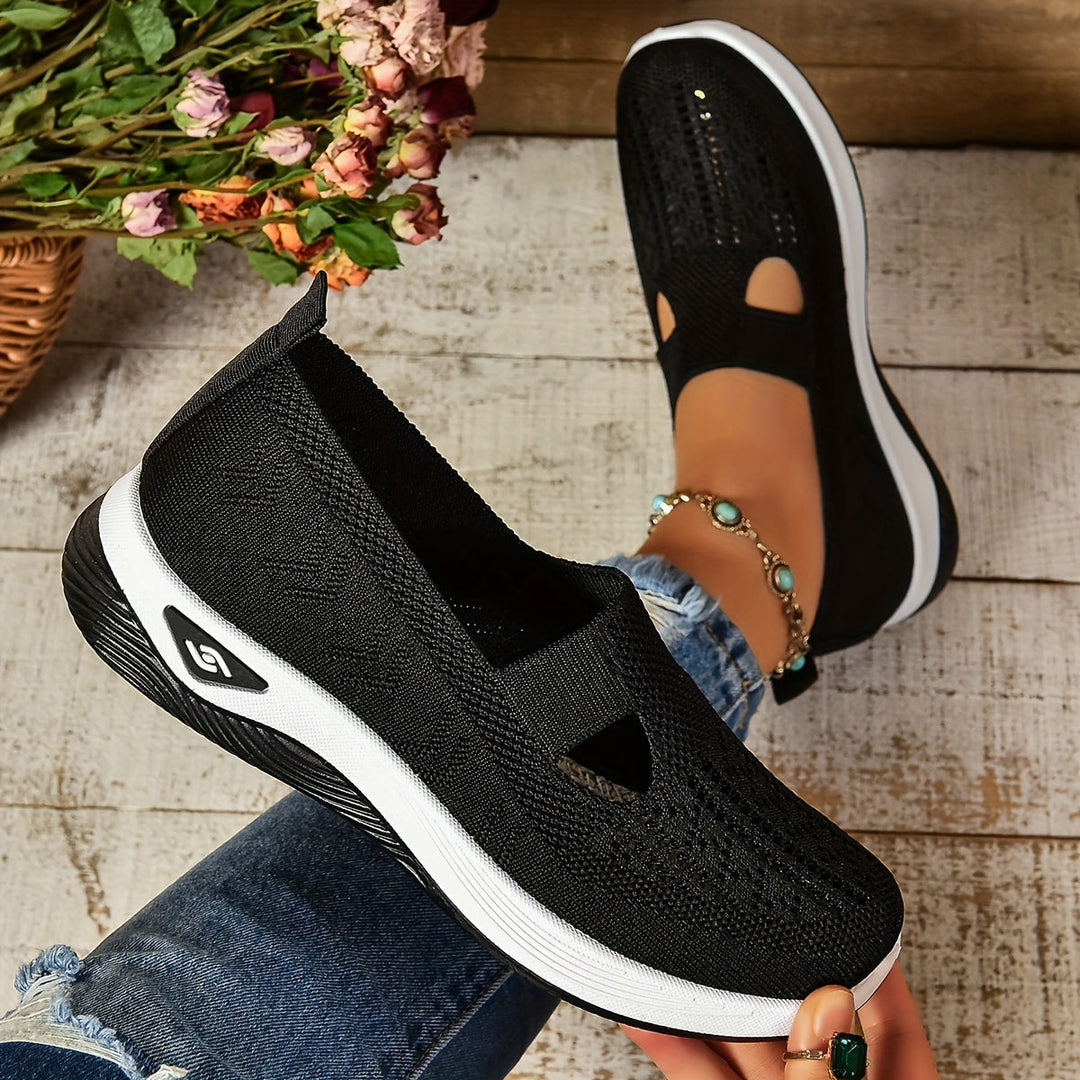Women's walking orthopedic slip-on shoes, engineered for arch support, comfort & foot pain relief on the go.