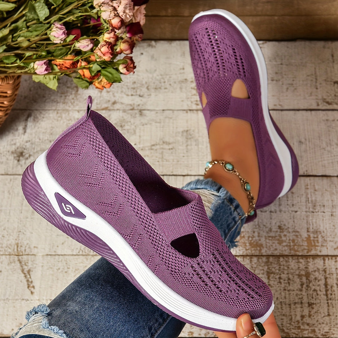 Everyday women's orthopedic slip-on shoes, ideal for comfort, foot health & chronic pain relief. Easy slip-on style.
