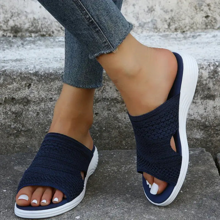 Women's orthopedic slip-on slide sandals for ultimate summer comfort and easy wear.