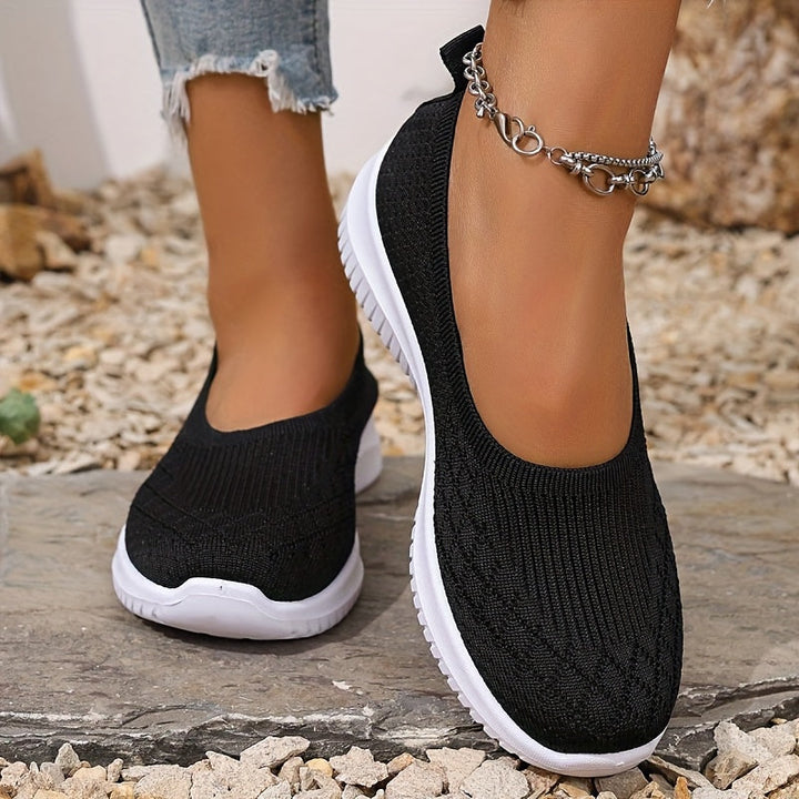Casual summer women's slip-on sneakers, designed for ultimate comfort and easy walking.