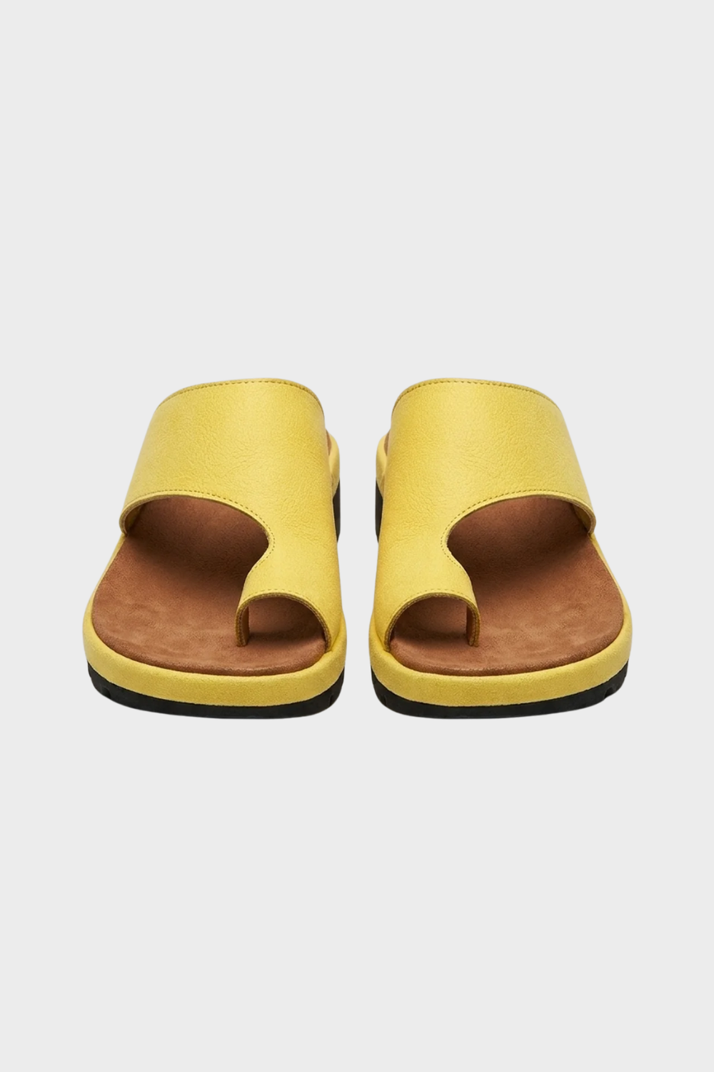 Casual women's platform toe-post sandals, offering excellent foot support and comfort.