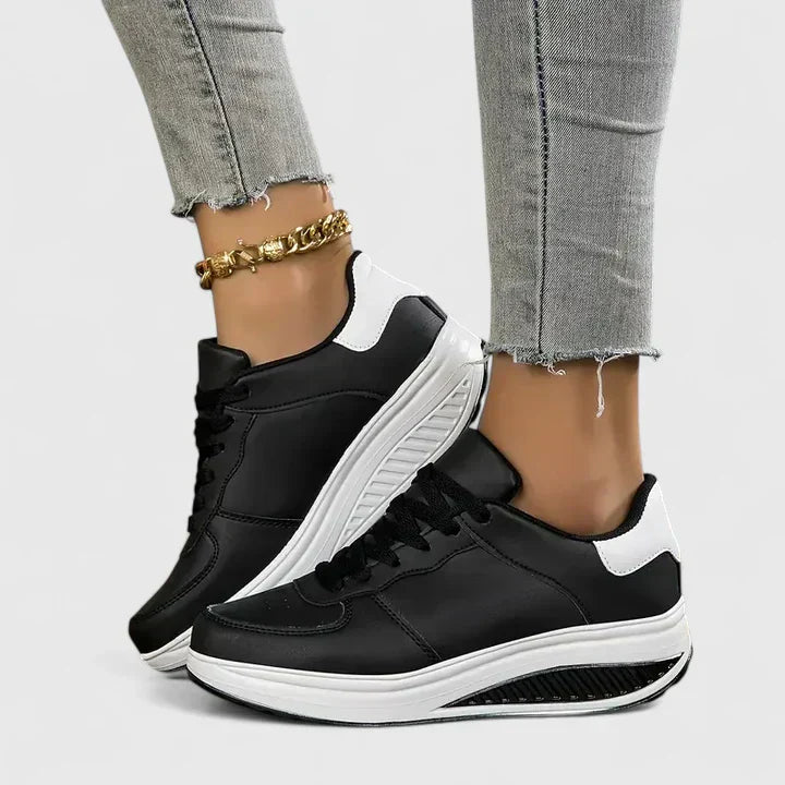 Women's trainers designed with foot support & cushioning, perfect for an active lifestyle and long walks.