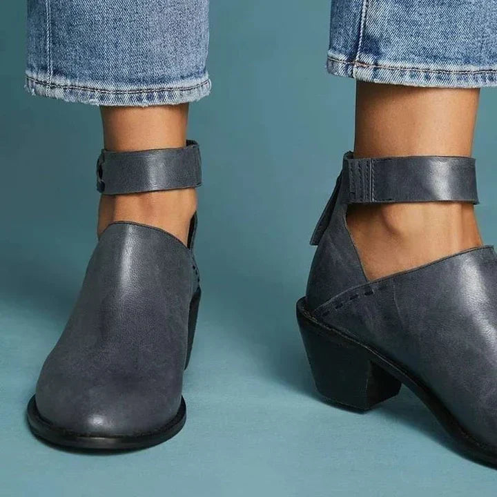 Stylish women's comfort shoes with orthopedic balance support & slip-resistant sole for improved posture.