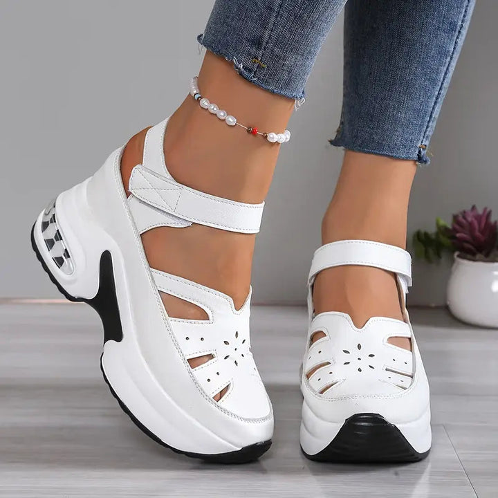 Orthopedic women's footwear designed for ultimate comfort and walking support with arch relief.