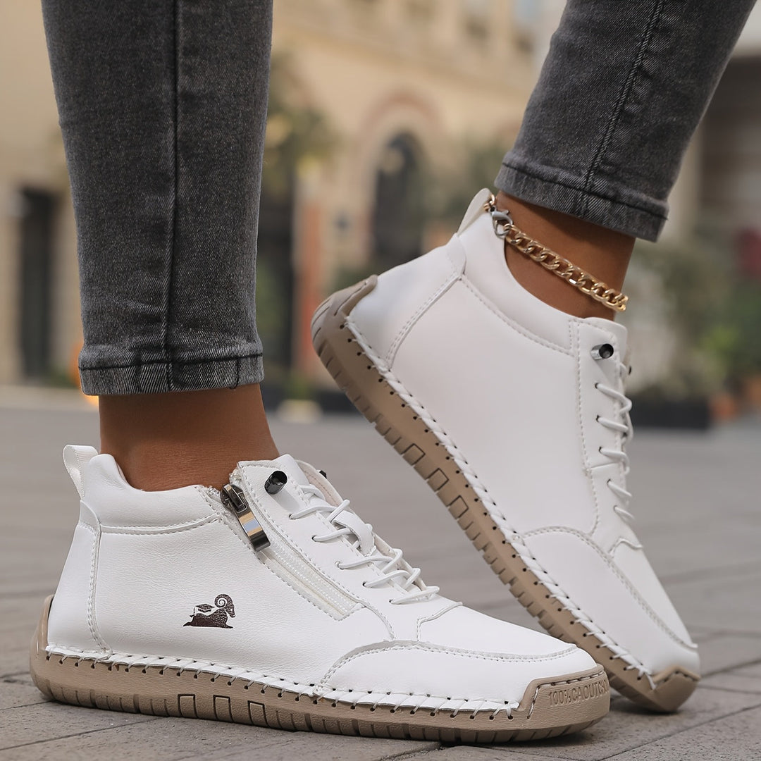 Women's casual orthopedic sneakers, ultimate support & wide fit comfort for swollen feet.