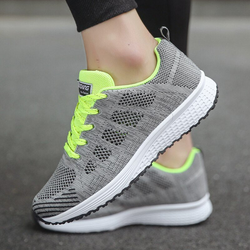 Women's wide-fit walking shoes, orthopedic, with durable slip-resistant sole.