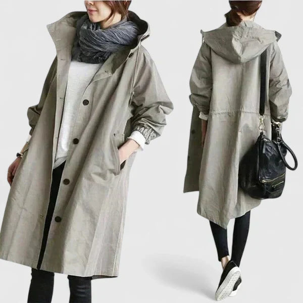 Stylish oversized women's coat for versatile everyday fashion, comfortable and chic outerwear.