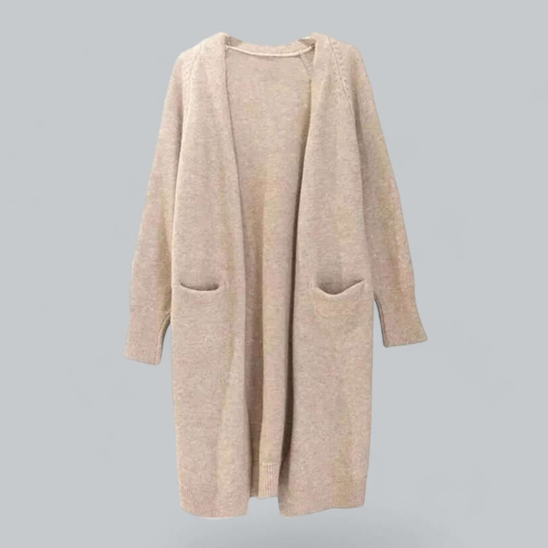 Chunky knit oversized cardigan for women, essential cozy chic fall & winter fashion.