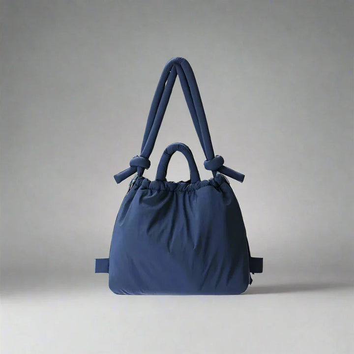 Versatile women's padded handbag. Drawstring tote bag, lightweight & chic for daily use.