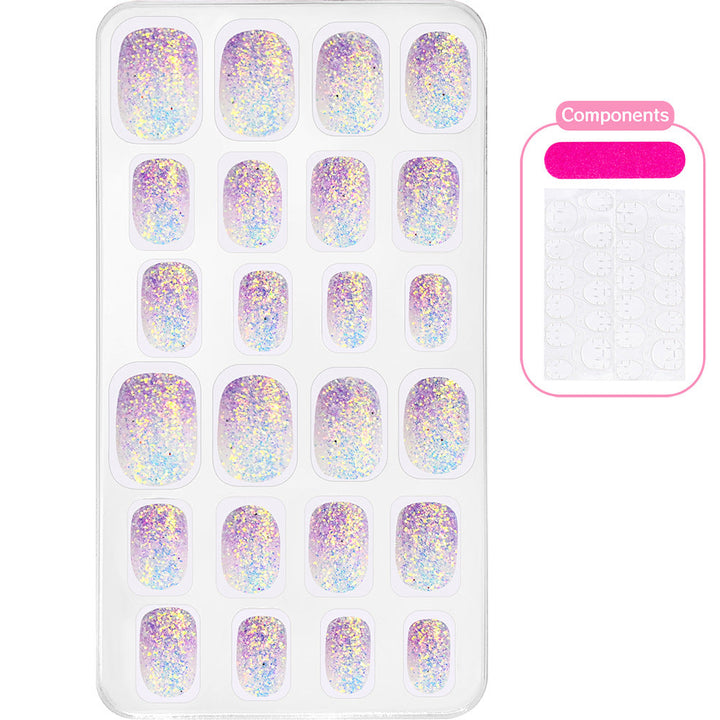 High-quality cartoon press-on nails, durable & easy for women.