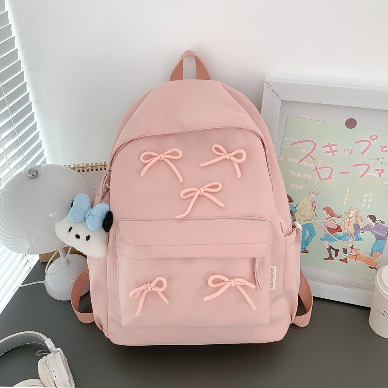 Women's playful chic backpack, stylish & functional for everyday use, travel, and school. Perfect for modern women.