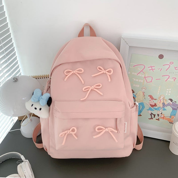 Women's playful chic backpack, stylish & functional for everyday use, travel, and school. Perfect for modern women.