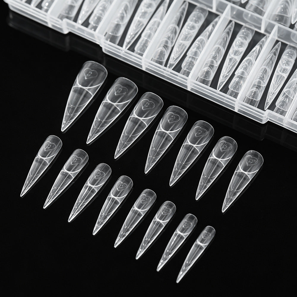 DIY nail tips set for women. Create stunning nail art, extensions, and professional-looking manicures at home.