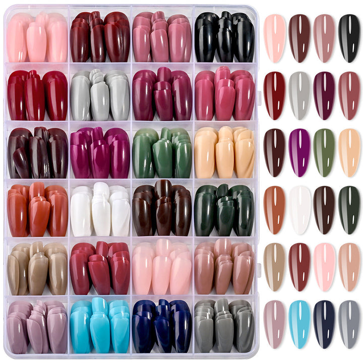 High-quality soft gel nail tips for easy DIY gel extensions. Perfect press-on artificial nails for home manicures.