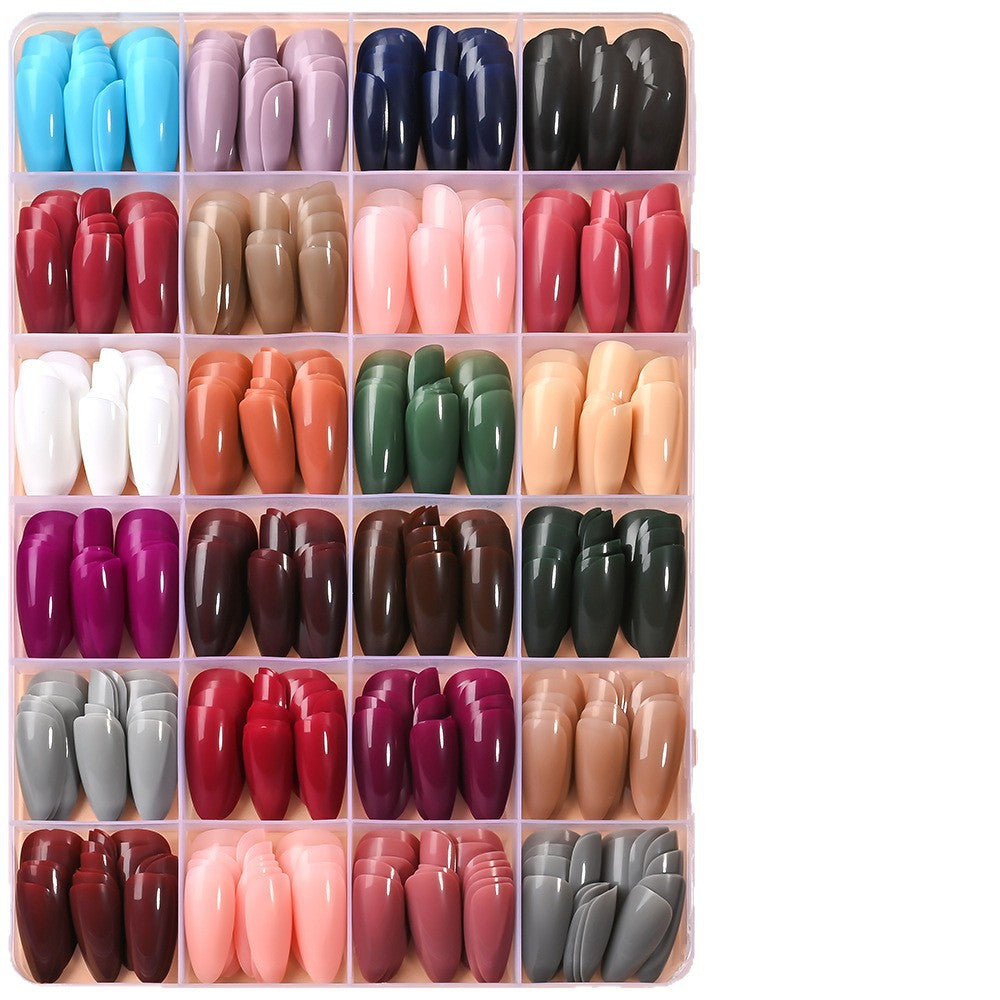 Diverse collection of soft gel nail tips for women. Achieve stunning gel extensions & artificial nail art at home.