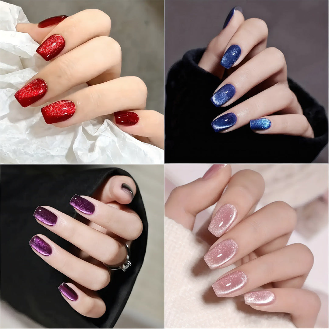 Multi-bottle gel nail polish kit. Create stunning, long-lasting nail art with a variety of vibrant colors for women.