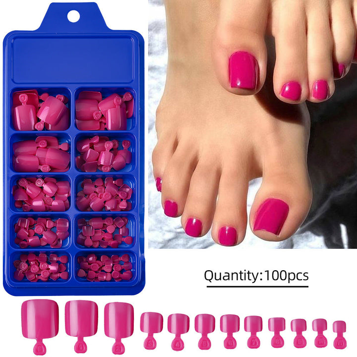 Complete Gel Toenail Kit for salon-quality results, easy application & beautiful, long-lasting foot care.
