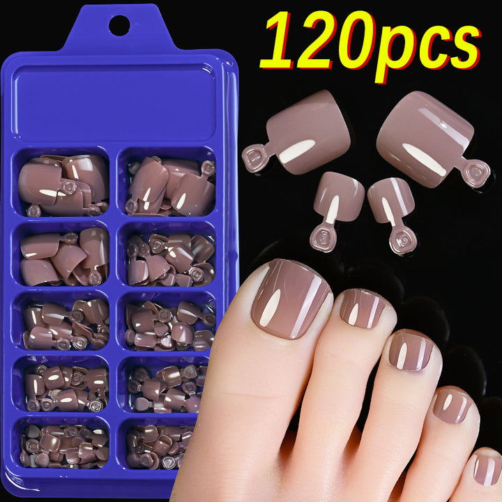 Women's beauty: premium artificial nails and nail art kit for home use.