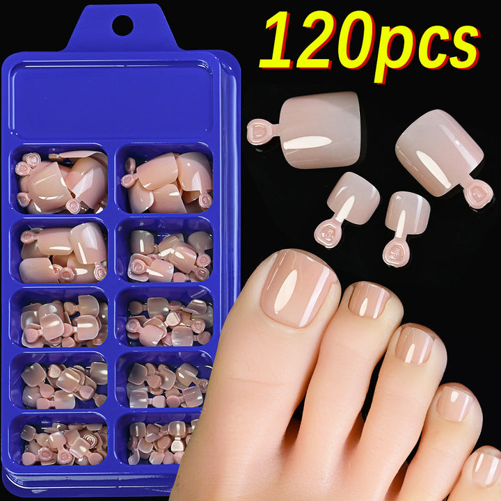 Transform your look with this premium women's press-on nail art and manicure kit.