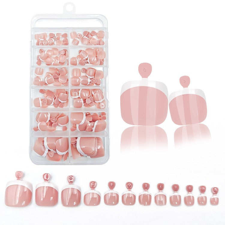 Salon-quality fake nails and comprehensive manicure set for perfect hands and beauty.