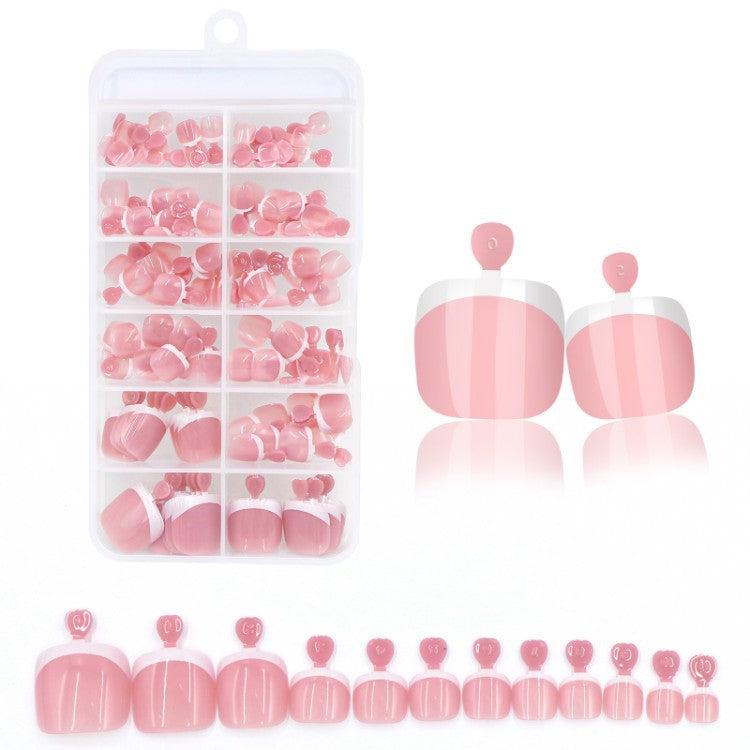 Fashionable press-on nails for women, part of a versatile beauty kit for nail art.