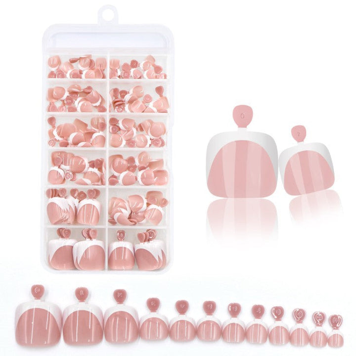 High-quality press-on nails kit for salon-perfect DIY manicures & versatile nail art.